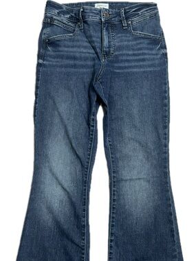 Like New! Striking, Comfortable, Stretchy Maurice’s Indigo Flare Women's Jeans.